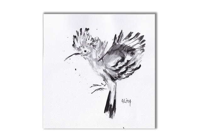 grafiki i ilustracje Dudek. Grafika ręcznie malowana