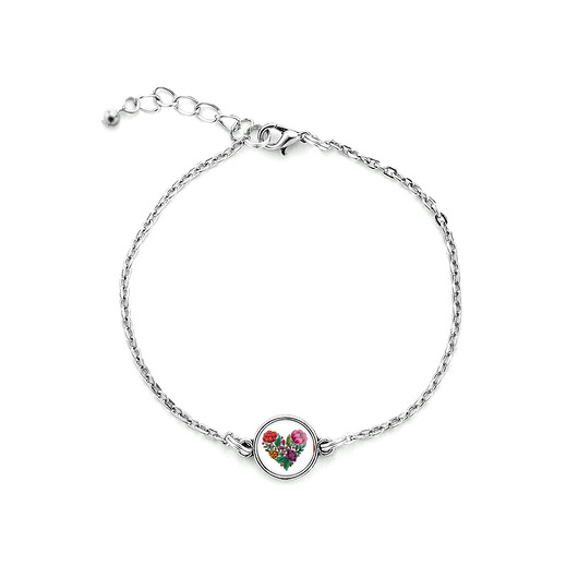 bransoletki - inne Mini bransoletka LOVE FLOWERS