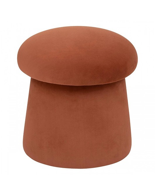 pufy do siedzenia Pufa Okrągła Pufa ze Schowkiem Fungo Terracota