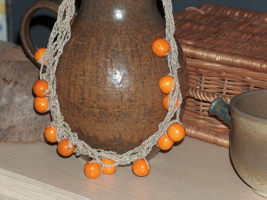 Korale pomarańczowe MonikaKS