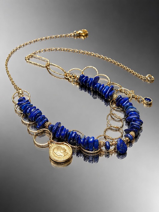 chokery Maison Cascade - Lapis lazuli /15.09.26/ - naszyjnik
