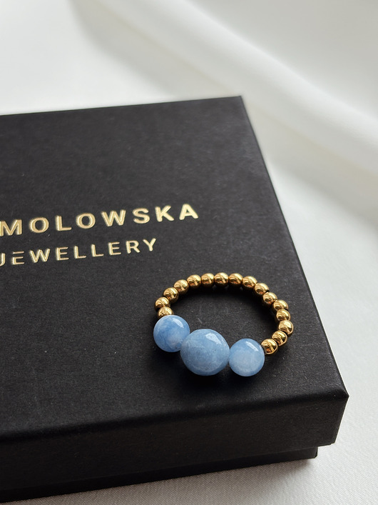 pierścionki elastyczne Pierścionek elastyczny Jadeit