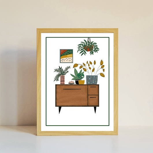 plakat rośliny MUKI design