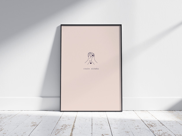 plakaty Plakat Czułe słówka