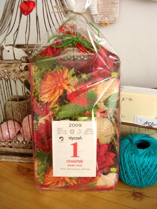 Kwiatowy kalendarz 2009 AvA