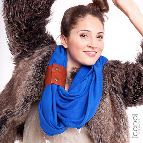 Dzianinowy Komin Szal Etola Pareo Tuba - Chaber CADOaccessories