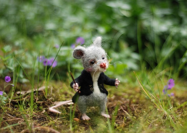 figurki i rzeźby Mysz -zamówienie indywidualne