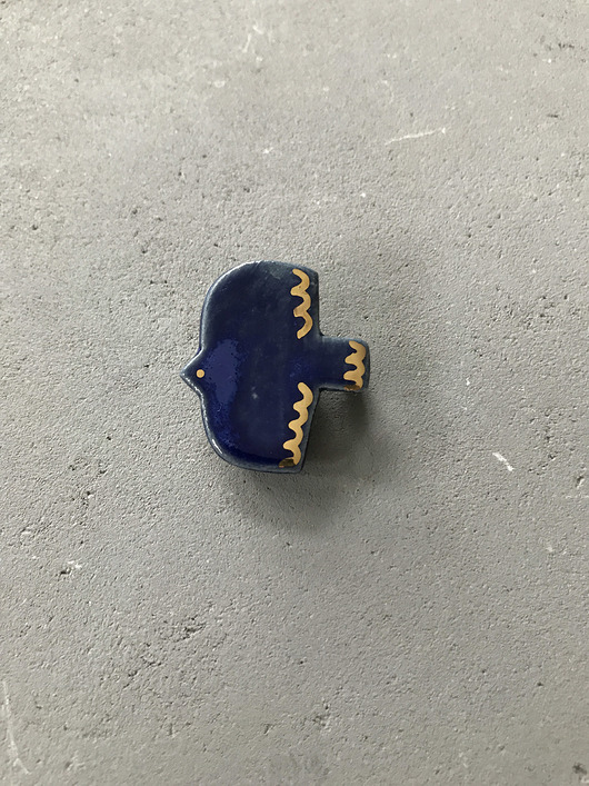 Ceramiczna broszka Ptak wolny nr 3 ELEMTHEBRAND