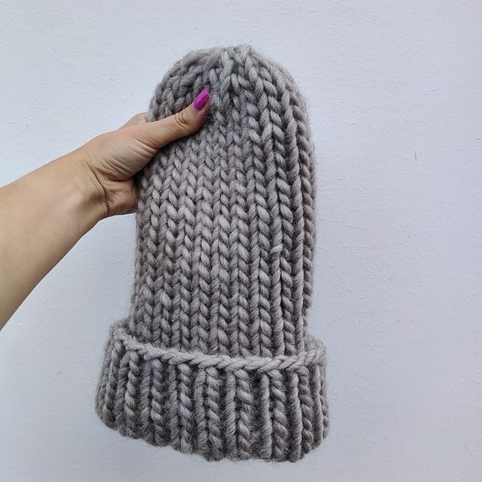 czapki damskie Wełniana czapka  WOOLLY MOUSE