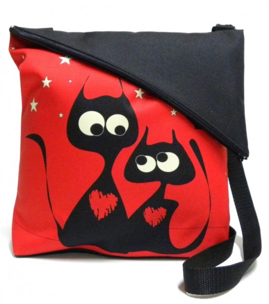 Torba listonoszka z autorskim motywem Gaul Designs