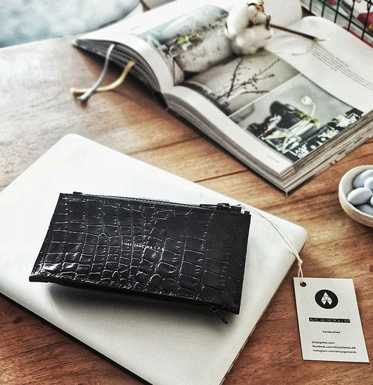 Portfel - Pocket BIG / Croco Alicja Getka LAB
