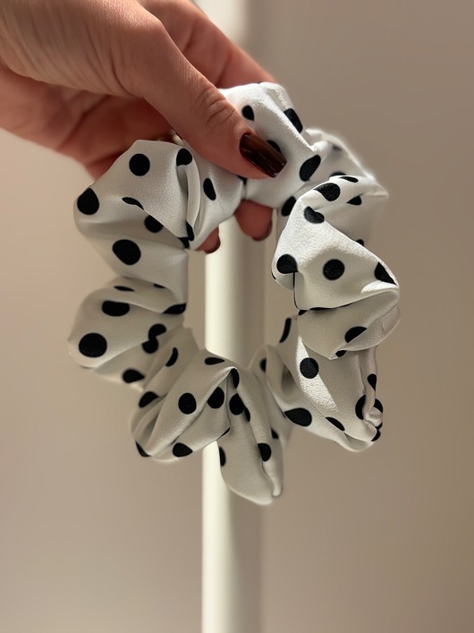 gumki do włosów Satynowa Scrunchie, gumka do włosów, akcesoria do włosów, na prezent
