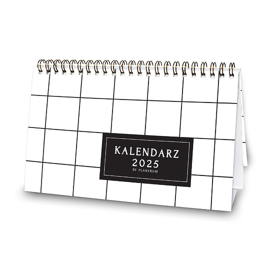 kalendarze i plannery Kalendarz biurkowy 2025 Minimal na biurko stojący