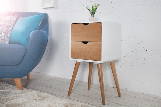 Stolik, szafka nocna Igloo Wood MDF 70cm  Home Design