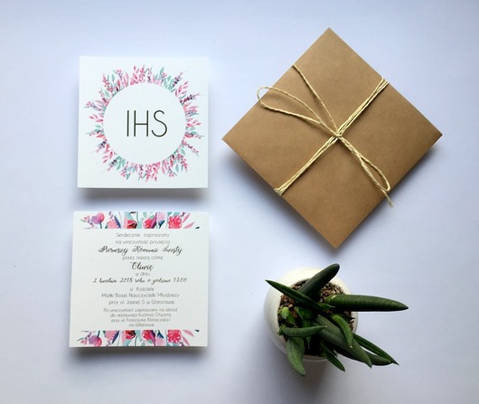 zaproszenia na komunię ZAMÓWIENIE SPECJALNE Zaproszenie  FD16