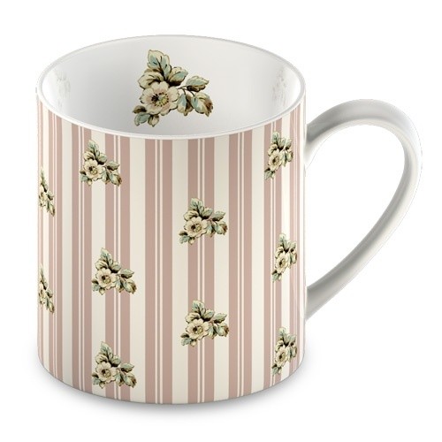 Kubek Cottage Flower stripes MIA home