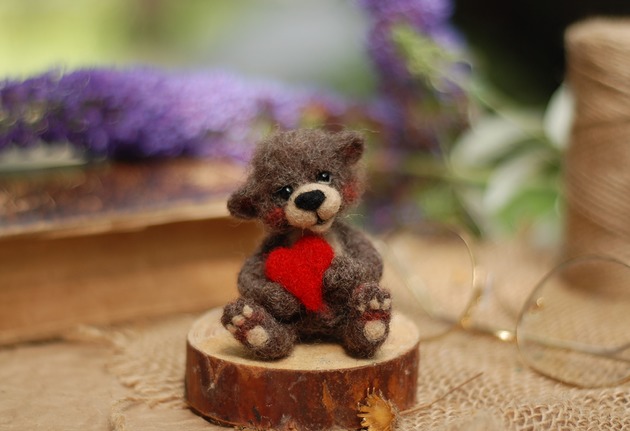 misie i maskotki Zakochany Miś