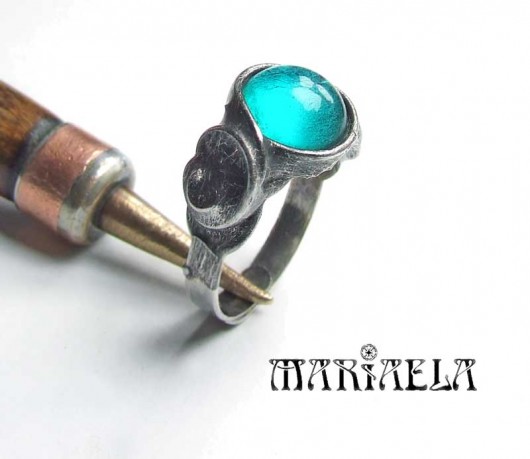 TURKUSZĘ mini romantycznie MARIAELA