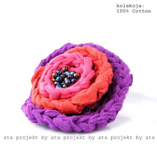 Soft Cotton Flowers - w różach ata projekt