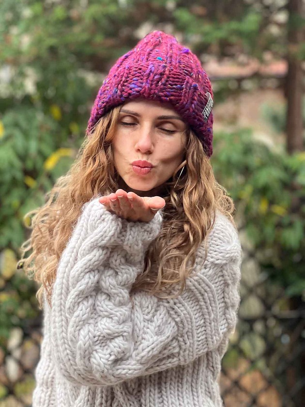 czapki damskie JEDWAB merino beanie MERINO CZAPKA