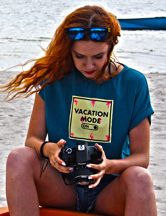 Koszulka Vacation Brain Inside
