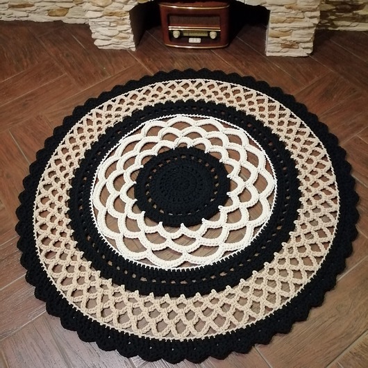 dywany Dywan ze sznurka bawełnianego 120cm