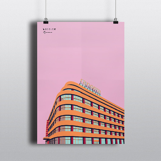 renoma - plakat MALWA Studio