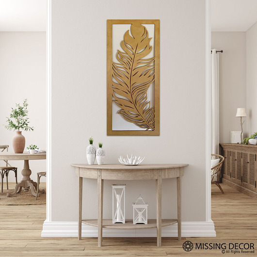 Obraz z Ramą Drewnianą PALOMA 43x100cm Missing Decor