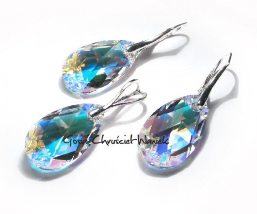 kryształ Swarovski - komplet Gosia Chruściel-Waniek