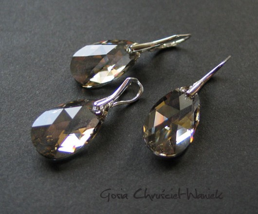 kryształ Swarovski - komplet Gosia Chruściel-Waniek