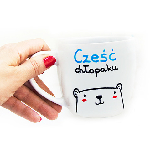Cześć chłopaku - kubek XL miamilu