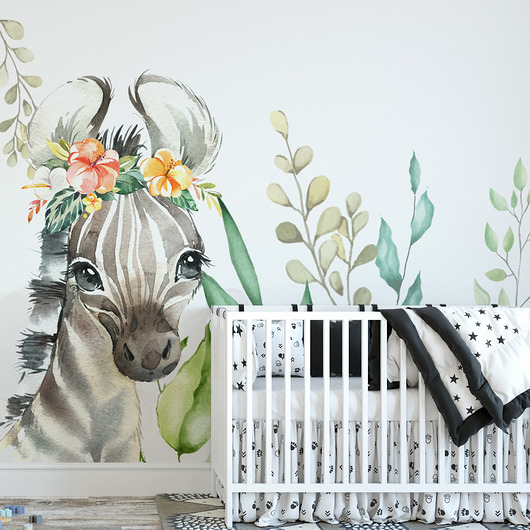 Naklejka ścienna Dzika Afryka–zebra Make My Wall 