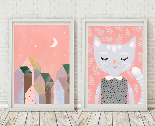 2 ilustracje A4 Anita Tomala