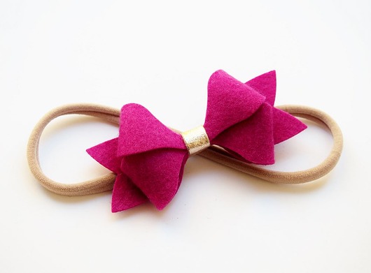 Opaska do włosów BUTTERFLY BOW MAXI  Momilio