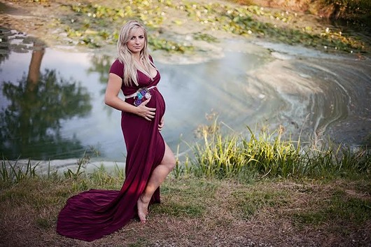 Suknia  ciążowa ,sesja fotograficzna Fascynatory