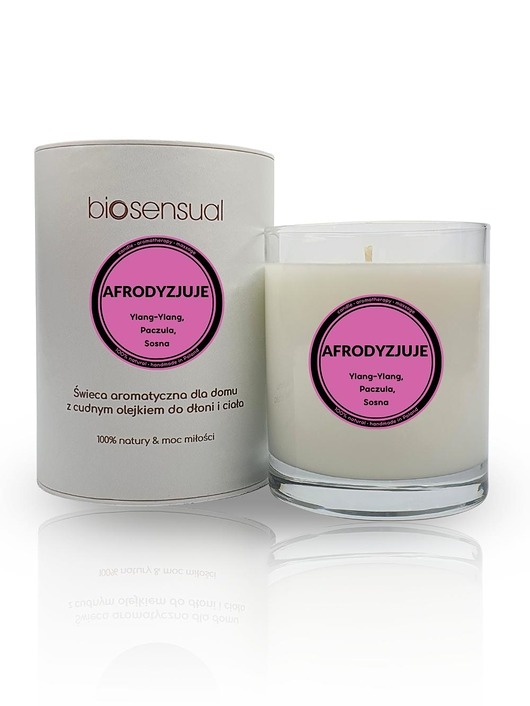 świece zapachowe Świeca do masażu i aromaterapii AFRODYZJUJE 200g