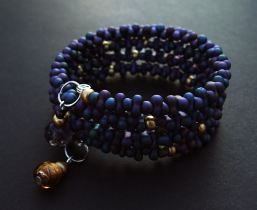Violet & Gold - bransoletka Buy or Die