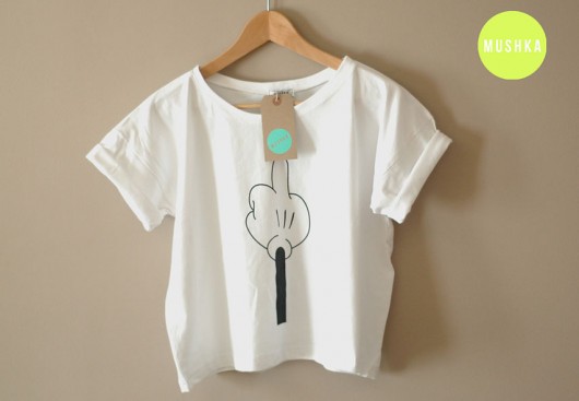 GO AWAY by MUSHKA Oversized TEE M/L MUSHKA