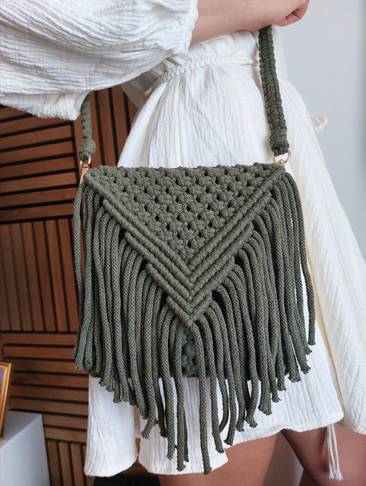 torby na ramię Torebka Makrama Boho