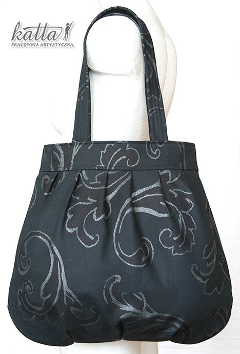 silver on black torby katta