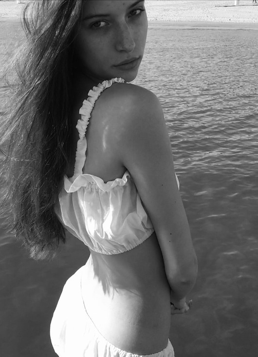 piżamy damskie DAGNA top white