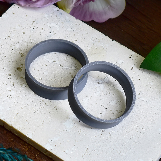 biżuteria różna Tunele do uszu 10-100mm / szare / plugi, tunele siodłowe