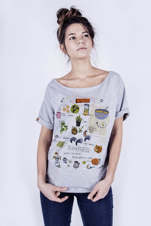 T-shirt damski 'chińczyk' dziendobry