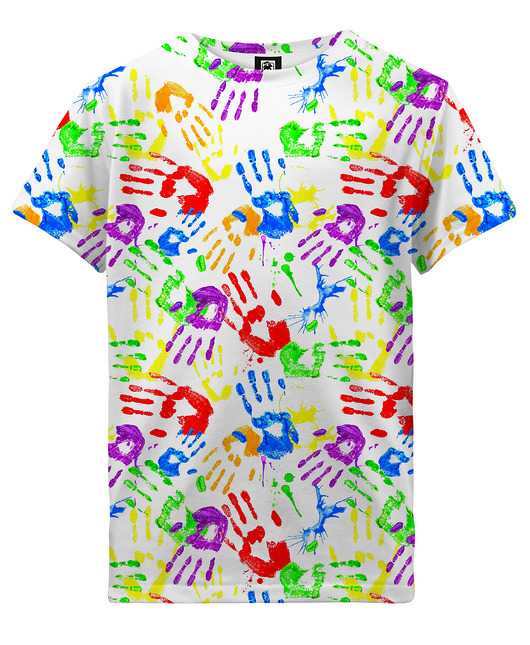 t-shirty dla dziewczynki T-shirt Girl DR.CROW Łapki