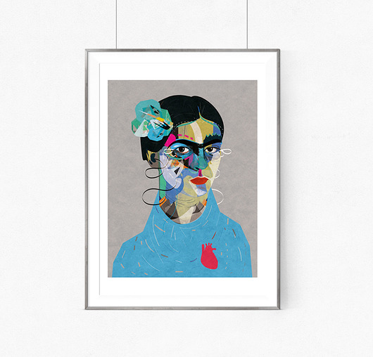 Frida A3 Żaneta Antosik PRINTS