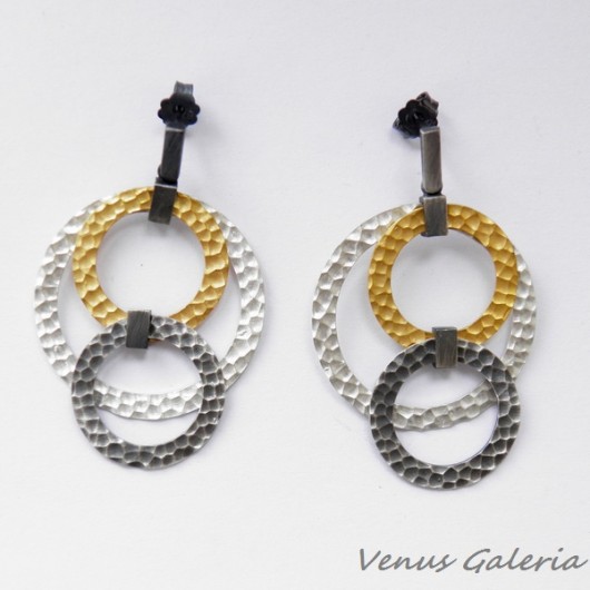 Kolczyki - Koła  VENUS GALERIA