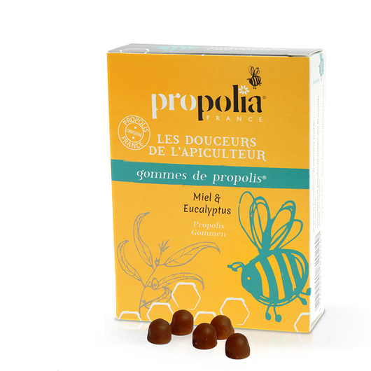 Pastylki do ssania - Propolis,Eukaliptus BeeYes