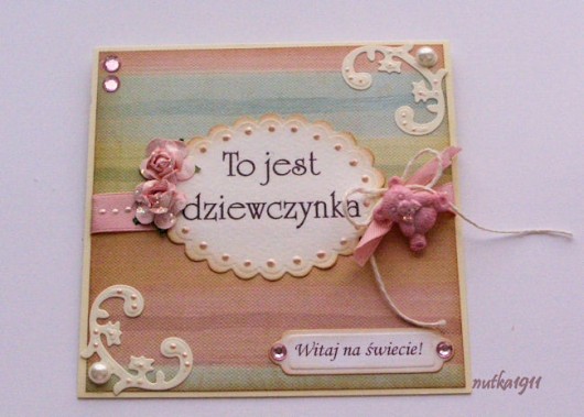 To jest dziewczynka! Z Papieru Tworzone