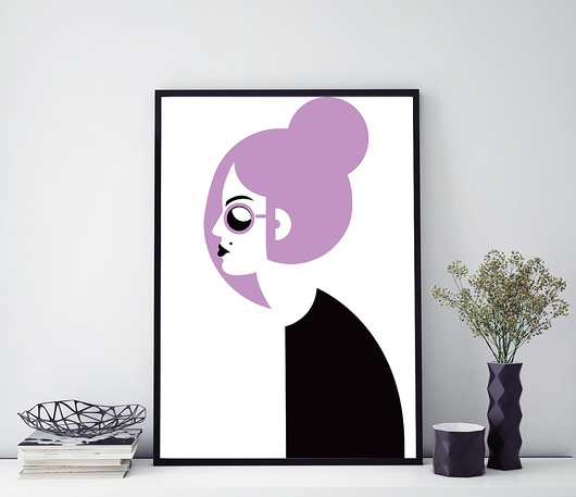 Plakat Violet LoFink