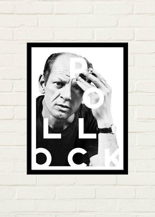 POLLOCK ARTIST Plakat GAU Home